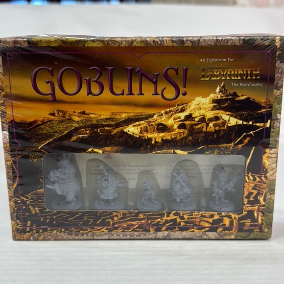 Jim Henson's Labyrinth the Board Game Goblins Expansion River Horse Minis - Picture 2 of 8